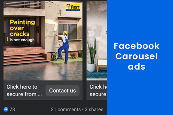 facebook ads carousel amrithaa